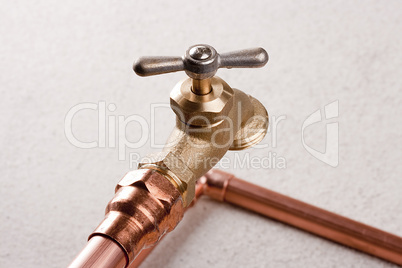 Bronze faucet