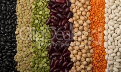 mixed dried beans