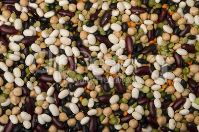 mixed dried beans