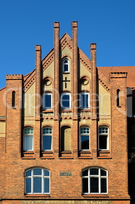 Hausfassade in Lübeck