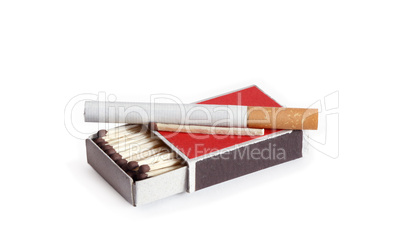 Cigarette And Matches