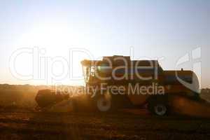 combine harvester