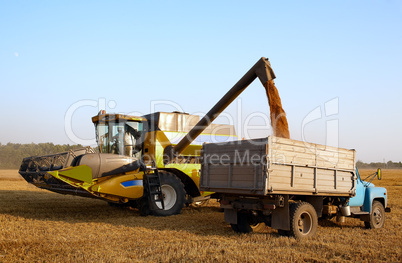 combine harvester