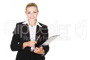 Portrait  attractive business woman