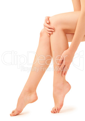 woman legs