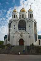 Cathedral orthodox church in Kaliningrad