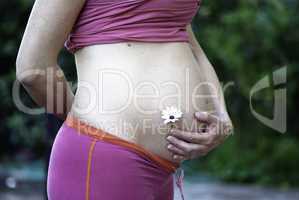 35th Week Pregnant Woman