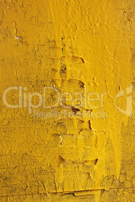 Old yellow wooden surface