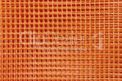 Orange plastic mesh