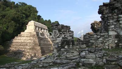 Die Pyramiden von Palenque in Mexiko