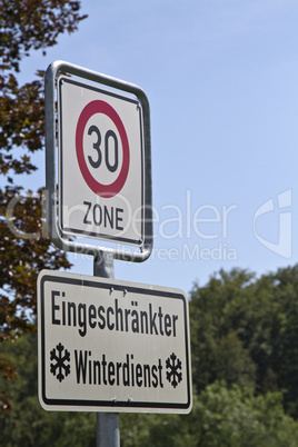 Verkehrsschild