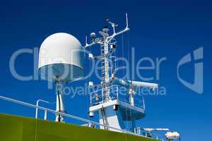 Radar system on a cruise