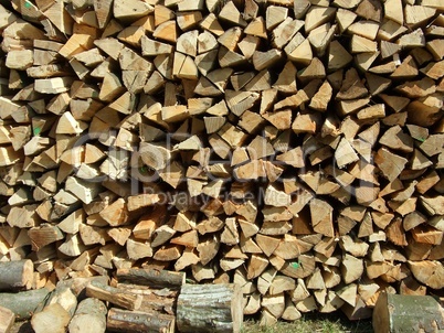 Holzstapel