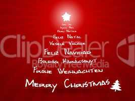 merry christmas in different languages