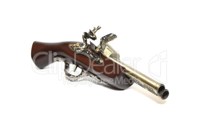 Old Duuble-Barrelled Pistol