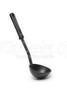 Modern Black Ladle