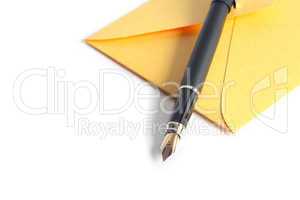 Envelope And Pen
