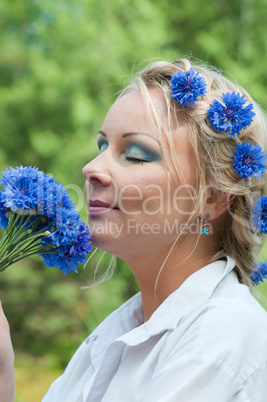 Shot of beautiful woman