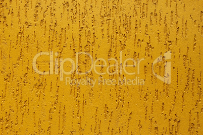 Ornamental yellow wall covering