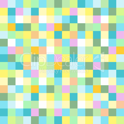Abstract colored mosaic for background