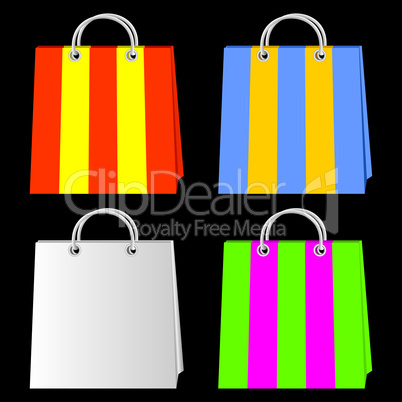 Bags for purchases.