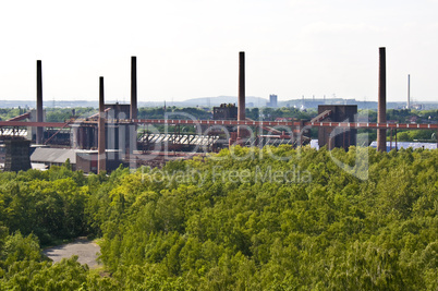 View of the ruhr region