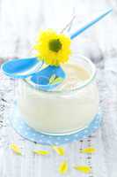 frischer Vanillepudding / fresh vanilla pudding