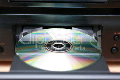 CD in einer Ladeklappe