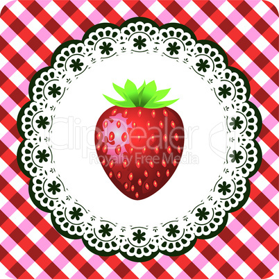 Strawberry frame