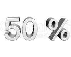 50 Prozent