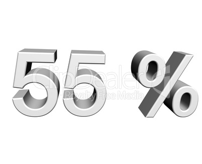 55 Prozent