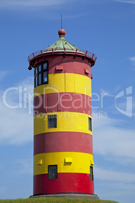 Leuchtturm in Pilsum, Deutschland