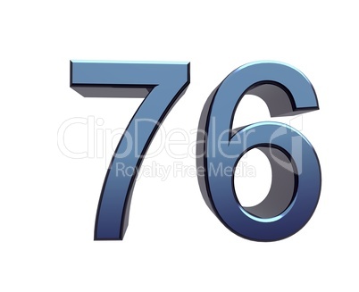 Zahl 76
