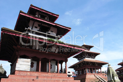 Ancient temple in Kathmandu, Nepal