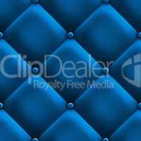 blue upholstery