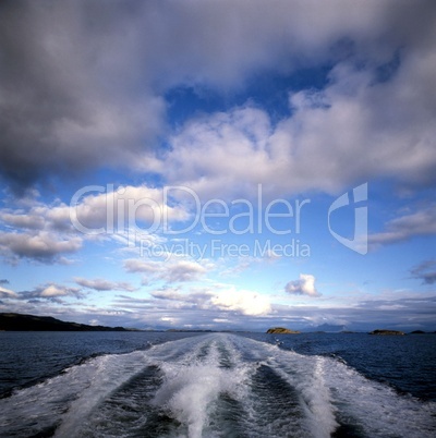 Speed Boat, North Sea, Norway