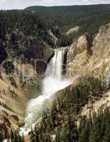 Lower Falls, Yellowstone National Park, Wyoming,