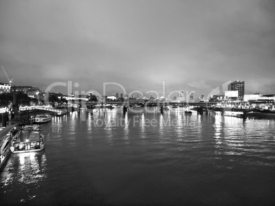 River Thames in London