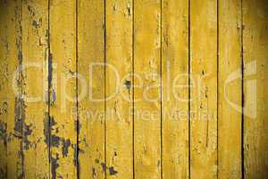 Textur - Holzwand mit alter Farbe