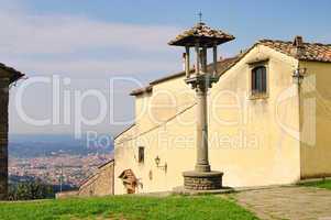 Fiesole Blick auf Florenz - Fiesole view to Florenz 02