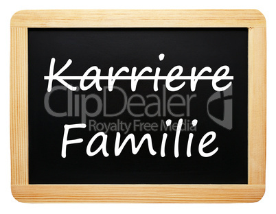 Karriere und Familie