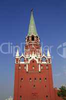 Der Dreifaltigkeitsturm des Moskauer Kremls