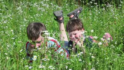 children playing