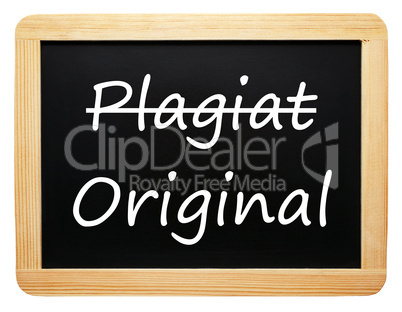 Plagiat und Original