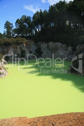 Devil´s Bath - Rotorua - Neuseeland