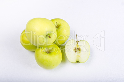 White clear apple