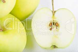 White clear apple