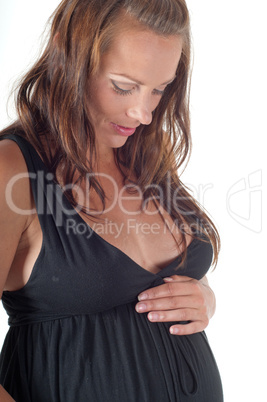 Beautiful pregnant woman