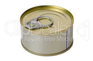 Tuna fish tin can
