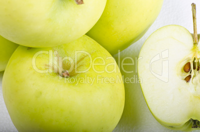 White clear apple